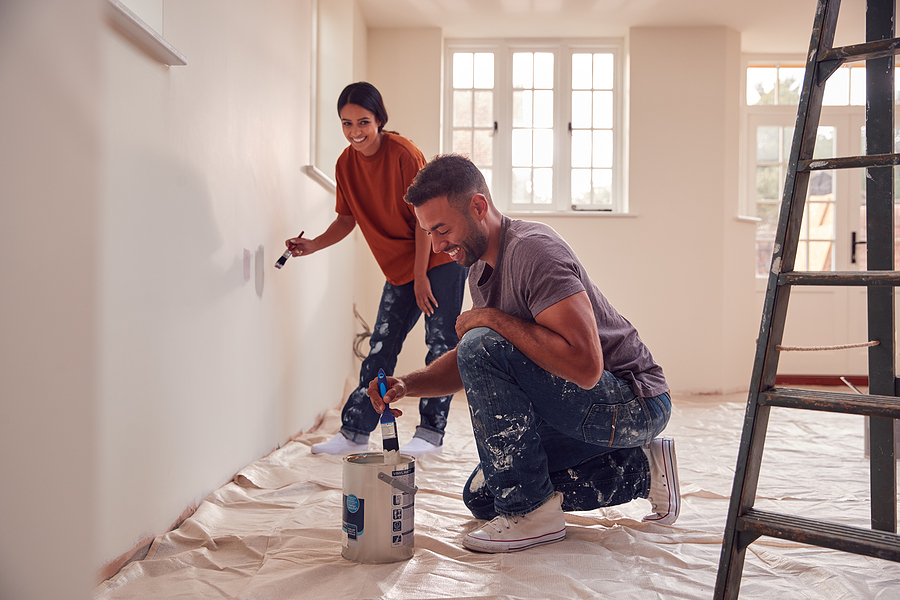 New Paint is an Easy Economical Way to Update Your Home